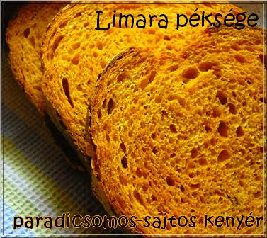 Fűszeres paradicsomos sajtos kenyér (Limara)
